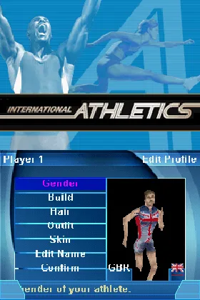 International Athletics (Europe) (En,Fr,De,Es,It) screen shot title